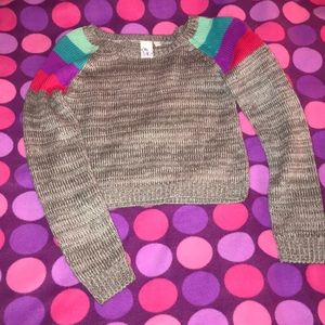 Sweater crop top